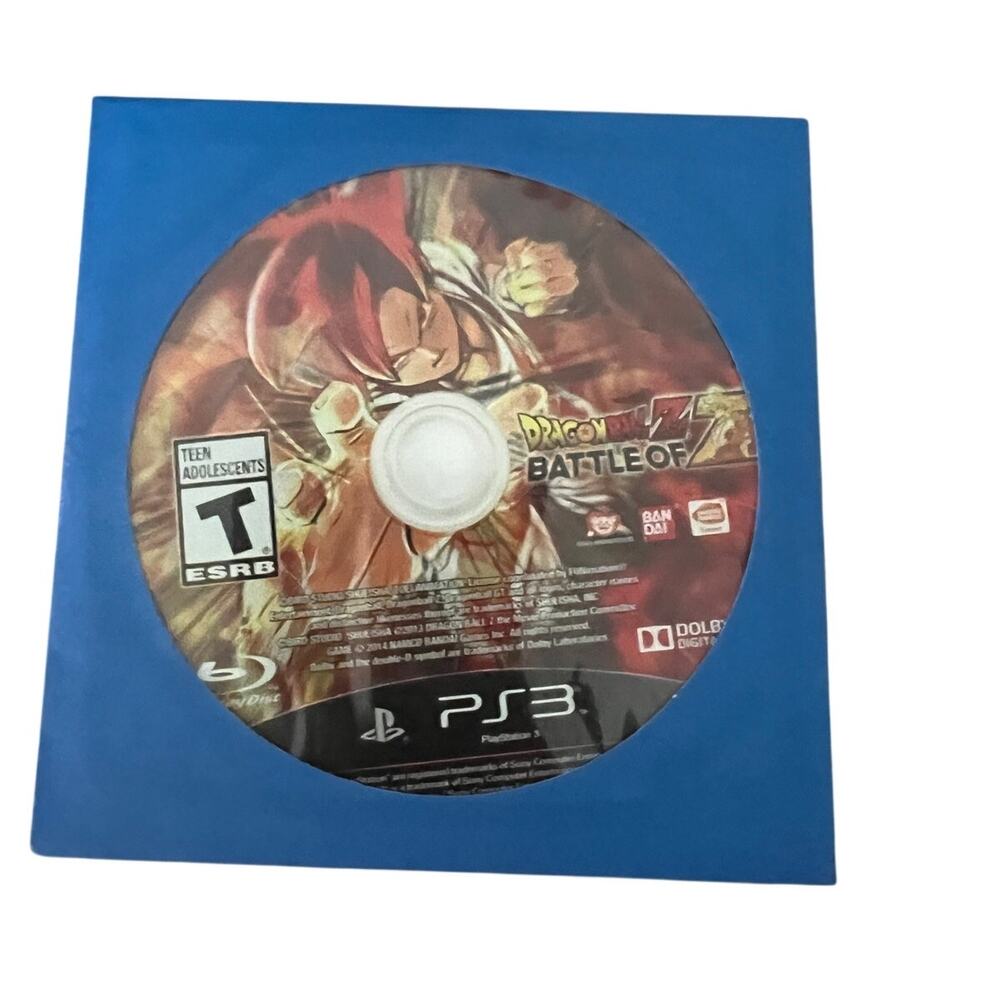 Playstation 3 Dragon Ball Z: Battle of Z Loose